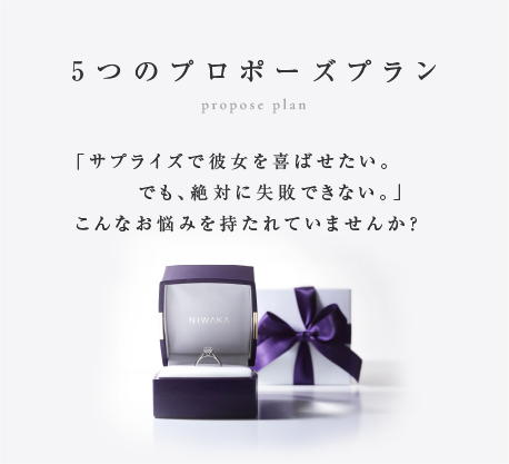 5つのプロポーズプラン/スマホ
